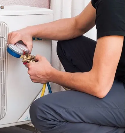 Pengukuran tekanan freon sebelum & sesudah pengisian