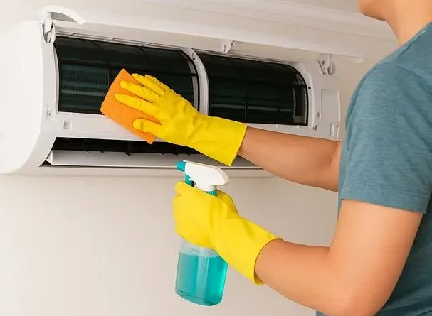 AC dicuci – bersih, bebas debu & jamur